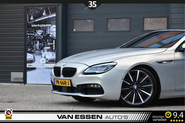 BMW 6-SERIE Cabrio 650i High Executive Individual Leder 4-Wielsturing Keyless B&O Memory Stoelkoeling NL-Auto!