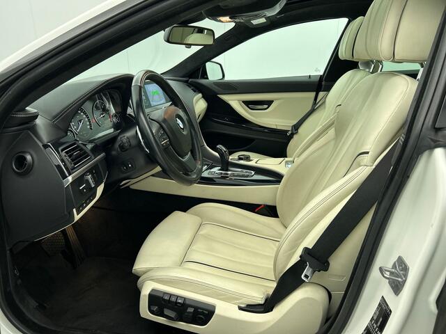 BMW 6-SERIE Gran Coupé 313PK 640D Xdrive Frozen Brilliant White Euro6 High Executive Performance / Airco-ecc / Navi / schuif-Panorama dak / Leder / Camera / Apk nieuw