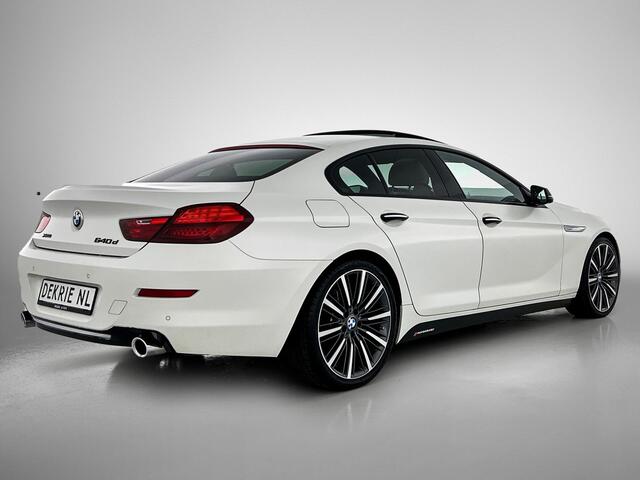 BMW 6-SERIE Gran Coupé 313PK 640D Xdrive Frozen Brilliant White Euro6 High Executive Performance / Airco-ecc / Navi / schuif-Panorama dak / Leder / Camera / Apk nieuw