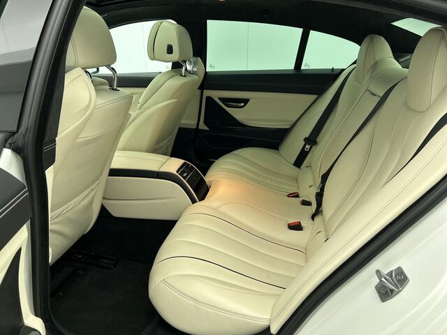 BMW 6-SERIE Gran Coupé 313PK 640D Xdrive Frozen Brilliant White Euro6 High Executive Performance / Airco-ecc / Navi / schuif-Panorama dak / Leder / Camera / Apk nieuw