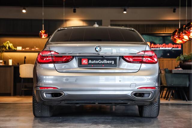 BMW 7-SERIE 740i High Executive Luxury Comfort stoelen Voll Leder Verwarming/ Massage/ Memory, Glasdak, HUD, Laser Light, Navi Prof, Surround Virw, Driving Ass+, BMW Display Key, Ambiente, Actieve Besturing, Lmv.