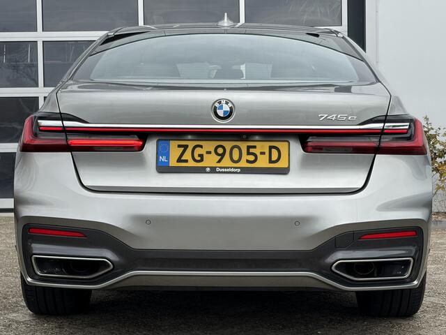 BMW 7-SERIE 745e High Executive 396pk | M Sportpakket | Cruise control adaptief met stop&go en stuurhulp | DAB | Harman/Kardon audio | Laser LED koplampen | Rondomzicht camera | Dealer onderhouden!