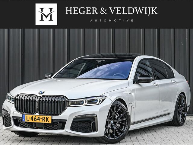 BMW 7-SERIE 745e HIGH EXECUTIVE | M-SPORT | COMFORT ACCESS | STOELMASSAGE | ACTIVE CRUISE | ALCANTARA | HEAD-UP | DISPLAY KEY | LEDER | HARMAN/KARDON | VIRTUAL COCKPIT | STUURVERWARMING | 360 CAMERA | LUCHTVERING | ACHTERASBESTURING