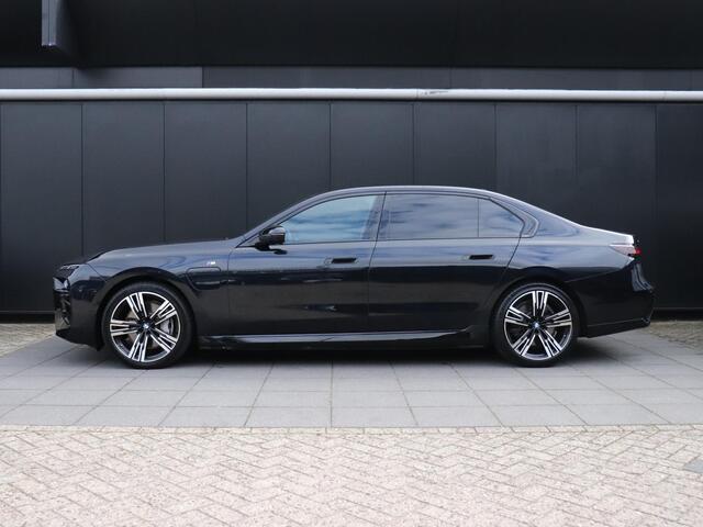 BMW 7-SERIE 750e xDrive | M SPORT | B&W | MEMORY | PANO | FOND- THEATER | 4W. STEERING | LEDER | 360° CAMERA | APPLE CARPLAY | HEAD-UP | STOEL/STUURVERW. |