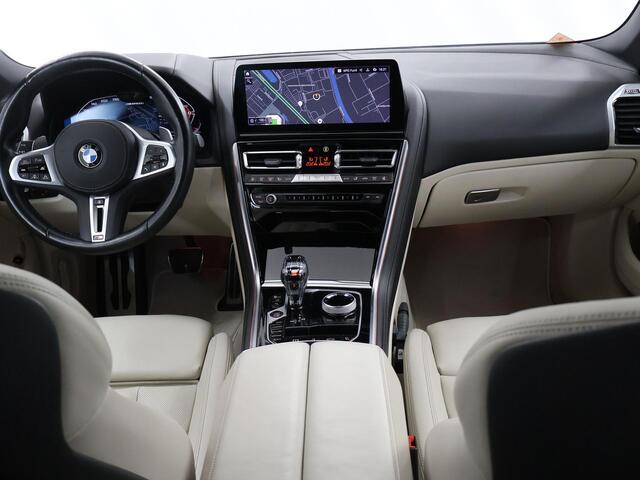 BMW 8-SERIE M850i xDrive | M-Sport | BMW Laserlicht | Bowers & Wilkins | Stoel/Stuur en nekverwarming | Adaptieve Cruise Control | Adaptief Onderstel | Stoelventilatie | 360 Camera | CraftedClarity | SoftClose | Apple CarPlay/Android Auto |