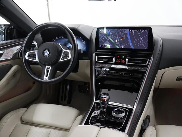 BMW 8-SERIE M850i xDrive | M-Sport | BMW Laserlicht | Bowers & Wilkins | Stoel/Stuur en nekverwarming | Adaptieve Cruise Control | Adaptief Onderstel | Stoelventilatie | 360 Camera | CraftedClarity | SoftClose | Apple CarPlay/Android Auto |