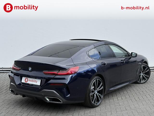BMW 8-SERIE Gran Coupé 840i xDrive High Executive M-Sport 'Tansanitblau' NL Auto | Laser | Bowers&Wilkins | Soft Close | Panoramadak | Head-Up | DAB