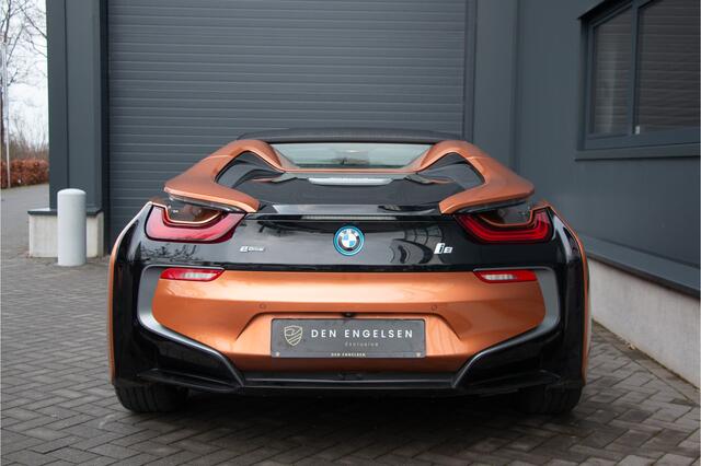 BMW I8 Roadster 1/200 First Edition | Dealer OH. | Head Up | Harman Kardon | 360 Camera | Apple Carplay | Cruise Control | Laserlight | Ambiance Verlichting | BMW Display Key | Alarm | Interieurlijsten Drycarbon | DAB+ | 20"|Lichtpakket |