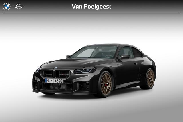 BMW M2 2 Serie Coupé CS | Stuurwielrand verwarmd | M Carbon-keramische remmen Rot | 19/20" LM Sterspaak (Styling 827M) Gold Bronze met semislick banden | Driving Assistant | Active Cruise Control