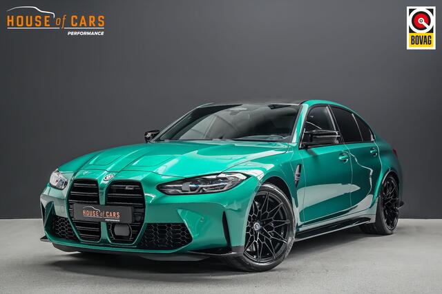 BMW M3 Competition 510pk |dealer onderhouden|Carbon dak|Carbon schaalstoelen|HUD|memory|Harman & Kardon|360 camera|Laser Light|carbon interieur|blind spot|Apple Carplay|
