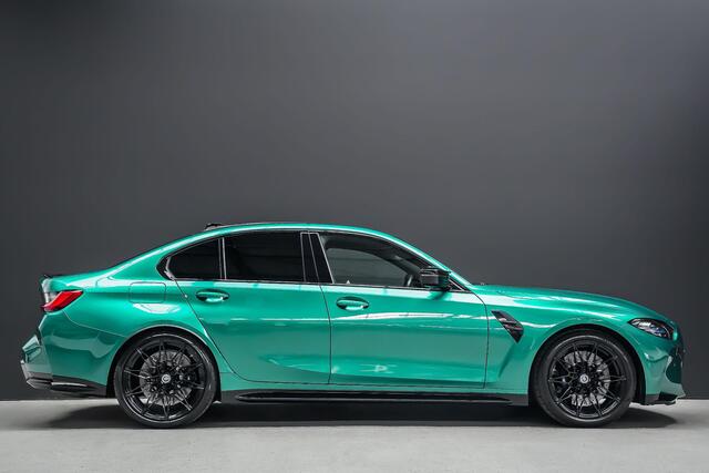BMW M3 Competition 510pk |dealer onderhouden|Carbon dak|Carbon schaalstoelen|HUD|memory|Harman & Kardon|360 camera|Laser Light|carbon interieur|blind spot|Apple Carplay|