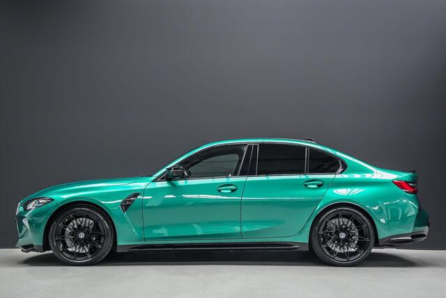 BMW M3 Competition 510pk |dealer onderhouden|Carbon dak|Carbon schaalstoelen|HUD|memory|Harman & Kardon|360 camera|Laser Light|carbon interieur|blind spot|Apple Carplay|