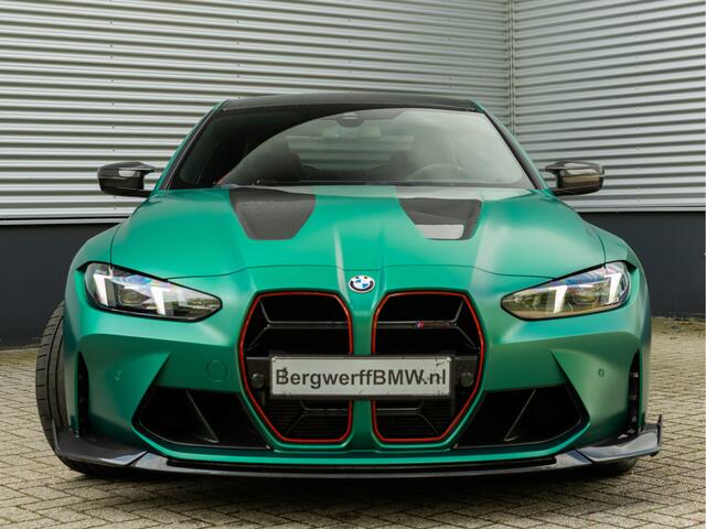 BMW M4 4-serie Coupé CS - Individual ''Frozen Isle of Man Green'' - Carbon Brakes