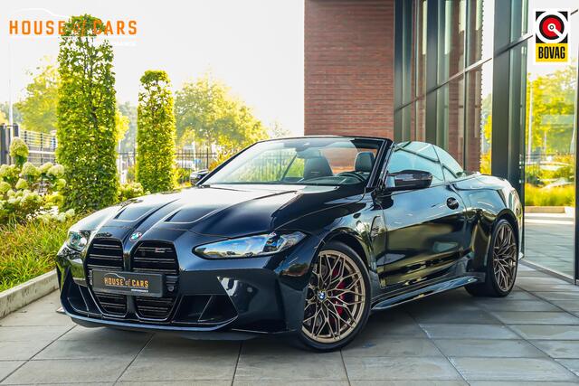 BMW M4 Competition xDrive Cabrio 510pk |M-pakket|Carbon exterieur|Carbon interieur|nek verwarming|Laser LED|Harman&Kardon|memory|Apple Carplay|M-onderstel adaptief|20 & 21" lichtmetalen velgen|