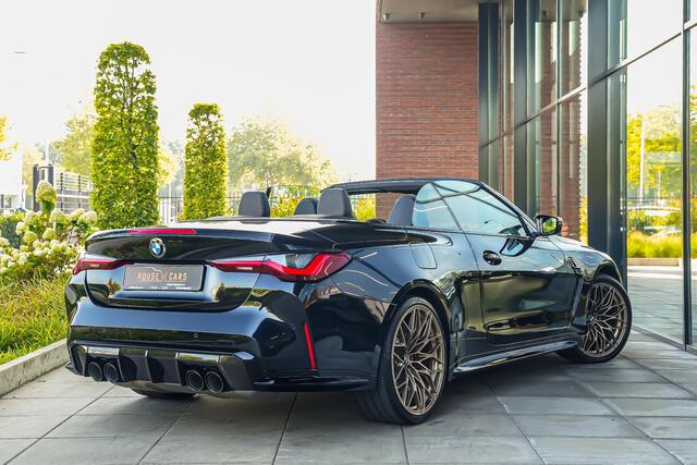 BMW M4 Competition xDrive Cabrio 510pk |M-pakket|Carbon exterieur|Carbon interieur|nek verwarming|Laser LED|Harman&Kardon|memory|Apple Carplay|M-onderstel adaptief|20 & 21" lichtmetalen velgen|