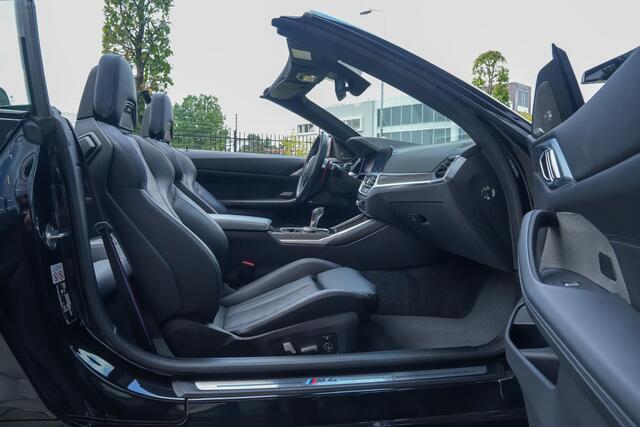 BMW M4 Competition xDrive Cabrio 510pk |M-pakket|Carbon exterieur|Carbon interieur|nek verwarming|Laser LED|Harman&Kardon|memory|Apple Carplay|M-onderstel adaptief|20 & 21" lichtmetalen velgen|