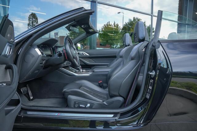 BMW M4 Competition xDrive Cabrio 510pk |M-pakket|Carbon exterieur|Carbon interieur|nek verwarming|Laser LED|Harman&Kardon|memory|Apple Carplay|M-onderstel adaptief|20 & 21" lichtmetalen velgen|