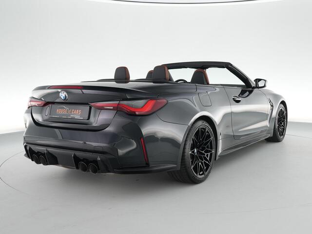 BMW M4 Competition Cabrio 510pk xDrive |dealer onderhouden|M-sport|M-sportstoelen|Laser LED|HUD|memory|Carbon interieur|nekverwarming|Apple Carplay|stoelventilatie & verwarming|