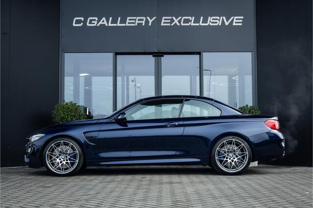 BMW M4 4-serie Cabrio Competition - Tansanitblauw | H&K | 360 Camera | Memory | HUD