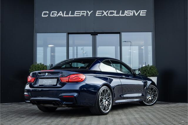 BMW M4 4-serie Cabrio Competition - Tansanitblauw | H&K | 360 Camera | Memory | HUD