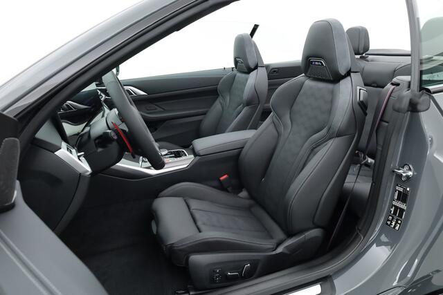 BMW M4 4-serie Cabrio xDrive Competition | Keramisch | Ultimate pakket | Driving Ass. Pro | Stoelventilatie | Harman/Kardon | Nekverw. | HUD | 360*+PDC | Stoel-Stuurverw. | Memory V