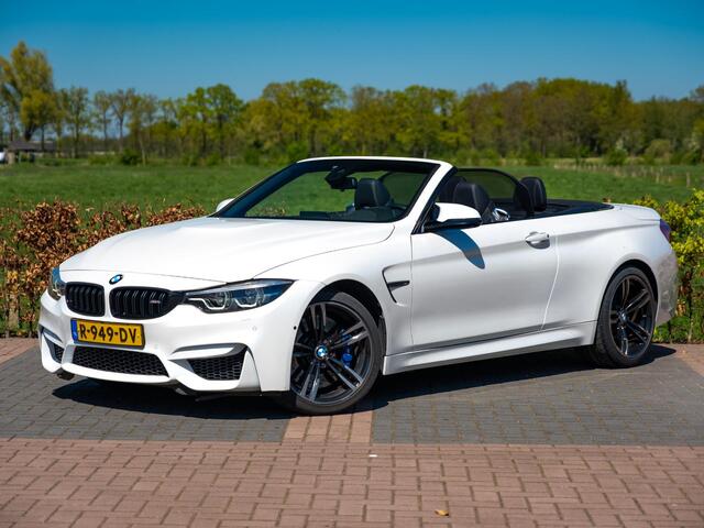 BMW M4 4-serie Cabrio | M-Performance uitlaat | H&K Surround | Adap M- onderstel | Hud Display | Nav Proff | 360 Cam | Lane Assist | Nekverwarming | Stuur- Stoelverw | BMW Onderhouden | 2 eig