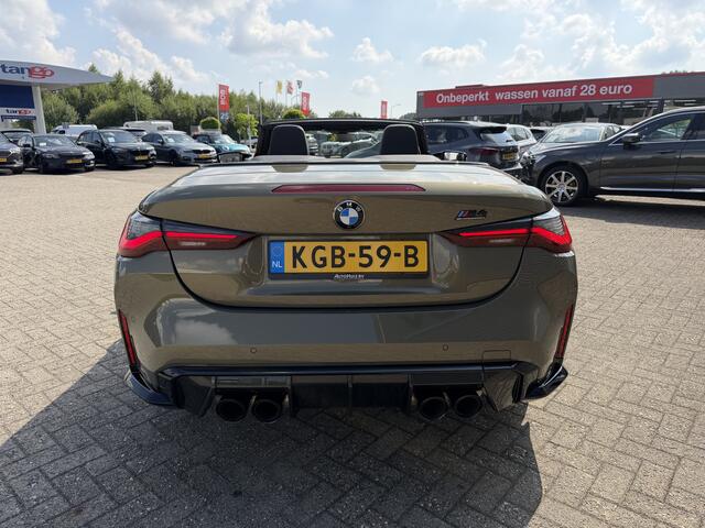 BMW M4 4-serie Cabrio xDrive Competition 510 PK Individual Messing Metallic M Carbon Interieur / Exterieur Head-Up Display Keyless Entry Harman - Kardon Sound Stuurwielverwarming