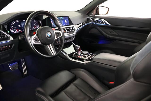 BMW M4 4-serie Cabrio xDrive Competition 510 pK Leder / Navi / Carplay / Ambient Light / H&K