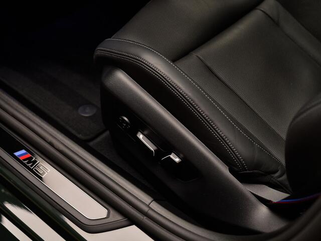 BMW M5 Touring V8 M Hybrid, Akrapovic, Sonderlackierung, pano, B&W, 21'', stl.ventilatie, tr.haak, memory, leder, privacy