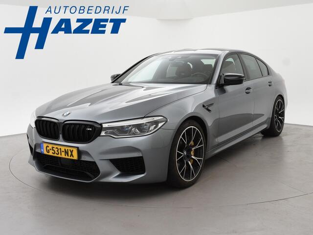 BMW M5 5-serie COMPETITION 625 PK ORIG. NL BTW + B&W | HEAD-UP | KERAMISCH | ADAPTIVE CRUISE | SCHERMEN ACHTERIN