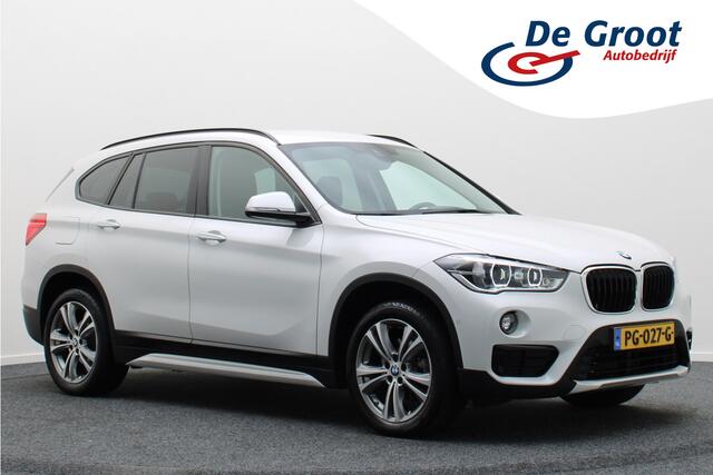 BMW X1 sDrive18i High Executive Automaat LED, Head-Up, Climate, Cruise, Navigatie, Stoelverw., Trekhaak, 18''