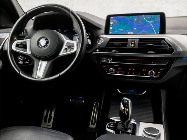 BMW X3 xDrive30e M Sport High Executive 293Pk Automaat (PANORAMADAK, M PAKKET, APPLE CARPLAY, GROOT NAVI, SFEERVERLICHTING, CAMERA, LEDER, SPORTSTOELEN, DAB+, M SPORTREMMEN, ELEK ACHTERKLEP, NIEUWSTAAT)