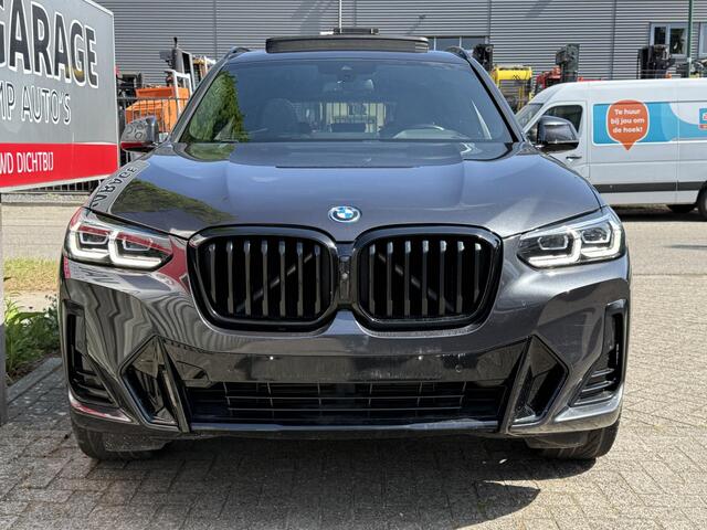 BMW X3 xDrive30e M Sport 20"/Panoramadak/Trekhaak/Leder + memory/360 camera/Harman Kardon/Keyless/Dodehoek/Head-up/Adaptief onderstel + Sport steering/Stoelverwarming/Alarm