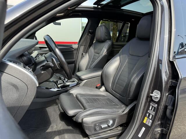 BMW X3 xDrive30e M Sport 20"/Panoramadak/Trekhaak/Leder + memory/360 camera/Harman Kardon/Keyless/Dodehoek/Head-up/Adaptief onderstel + Sport steering/Stoelverwarming/Alarm