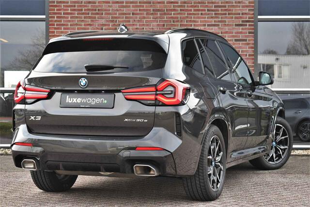 BMW X3 xDrive30e M-Sport Pano Trekh 360 HUD Laser El-zetel+Ventilatie 20inch