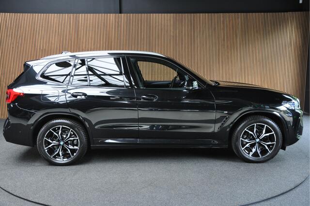 BMW X3 xDrive20i High Exe M-Pakket Leer HUD Camera Laser LED ACC Navi Elektr. achterklep Climate (3-zone) Elektr. trekhaak PDC LM velgen
