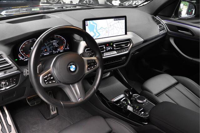 BMW X3 xDrive20i High Exe M-Pakket Leer HUD Camera Laser LED ACC Navi Elektr. achterklep Climate (3-zone) Elektr. trekhaak PDC LM velgen