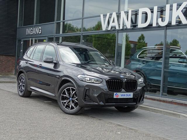 BMW X3 xDrive30e M Sportpakket Pano-Dak Driv.Ass. HiFi Cockpit-Pro. Sport-Aut. PDC LED 19"LM Velgen