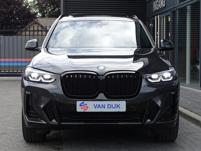 BMW X3 xDrive30e M Sportpakket Pano-Dak Driv.Ass. HiFi Cockpit-Pro. Sport-Aut. PDC LED 19"LM Velgen