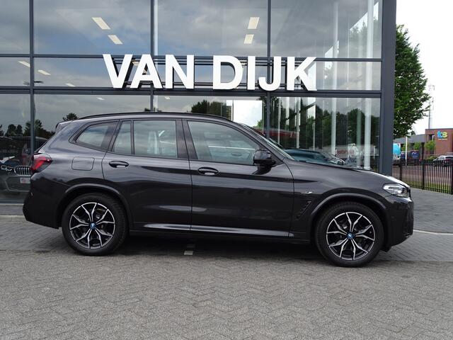 BMW X3 xDrive30e M Sportpakket Pano-Dak Driv.Ass. HiFi Cockpit-Pro. Sport-Aut. PDC LED 19"LM Velgen