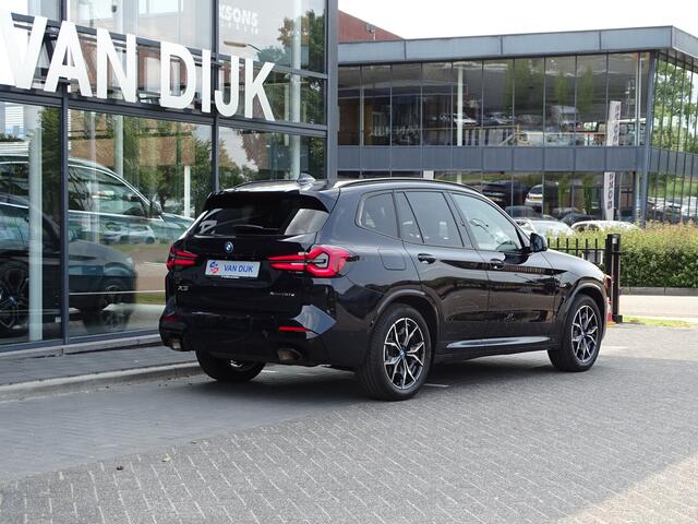 BMW X3 xDrive30e M Sportpakket Pano-Dak Extra Div.Ass. Getint Glas HiFi LED Park-plus 360 Camera Sport-Aut. 19''LM velgen