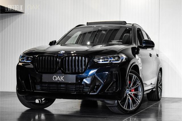 BMW X3 xDrive30e | M-Sport | Live Cockpit | Panorama | Leder | Memory | Trekhaak | Head-Up | Camera | 21"LM | Carbon Zwart