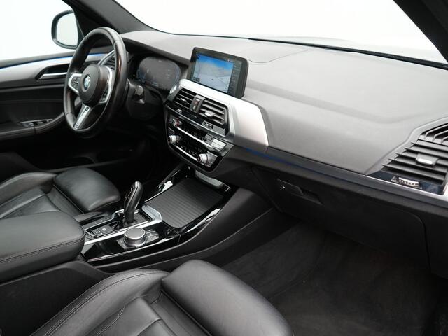BMW X3 xDrive30e Sportline Plug in Hybrid | PHEV | Trekhaak af Fabriek | Camera | Lederen Sportstoelen Memory | 20"L.M | Apple Carplay | Stuurverwaming | Sfeerverlichting | Navi Prof |