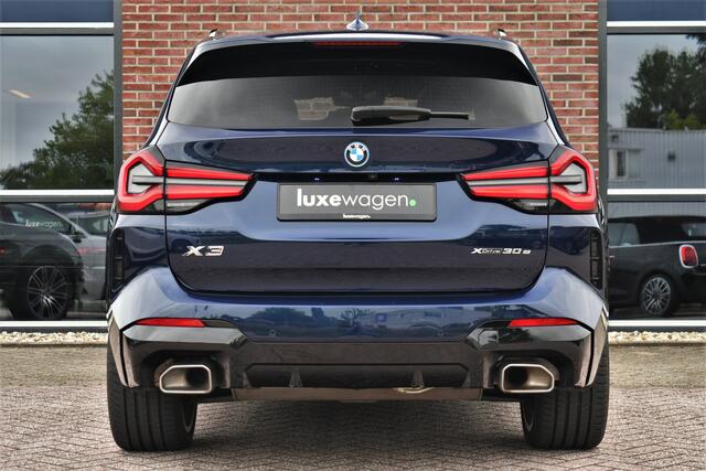 BMW X3 xDrive30e M-Sport Pano M-zetels Trekh 21inch 360 HUD Laser