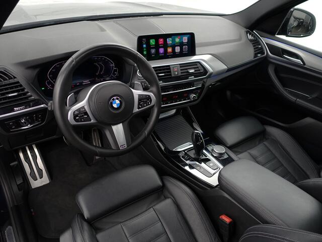 BMW X3 xDrive30e eDrive M Sport Shadowline Aut- Panoramadak, Sfeerverlichting, Carplay, Android Auto, Standkachel