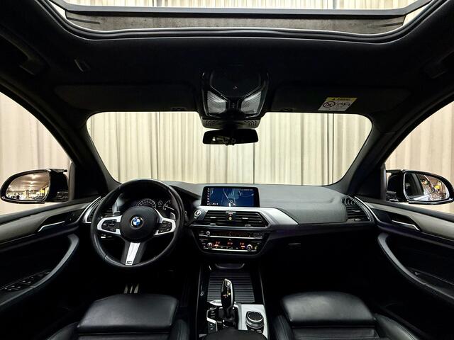 BMW X3 xDrive30i High Executive Edition *M-Sport* Panoramadak / F1 Flippers / Leder / 360 Camera / LED / Stoelverwarming / Navigatie / Cruise / 20'' LMV