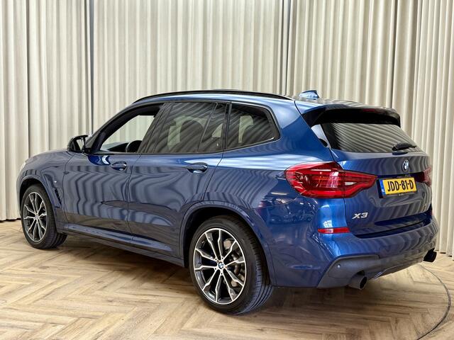 BMW X3 xDrive30i High Executive Edition *M-Sport* Panoramadak / F1 Flippers / Leder / 360 Camera / LED / Stoelverwarming / Navigatie / Cruise / 20'' LMV