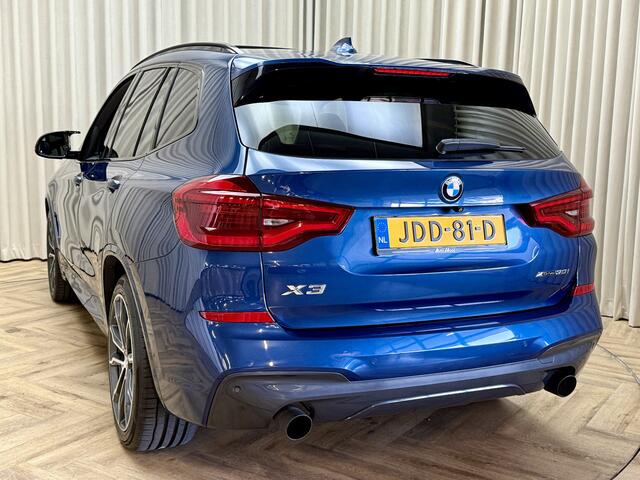BMW X3 xDrive30i High Executive Edition *M-Sport* Panoramadak / F1 Flippers / Leder / 360 Camera / LED / Stoelverwarming / Navigatie / Cruise / 20'' LMV