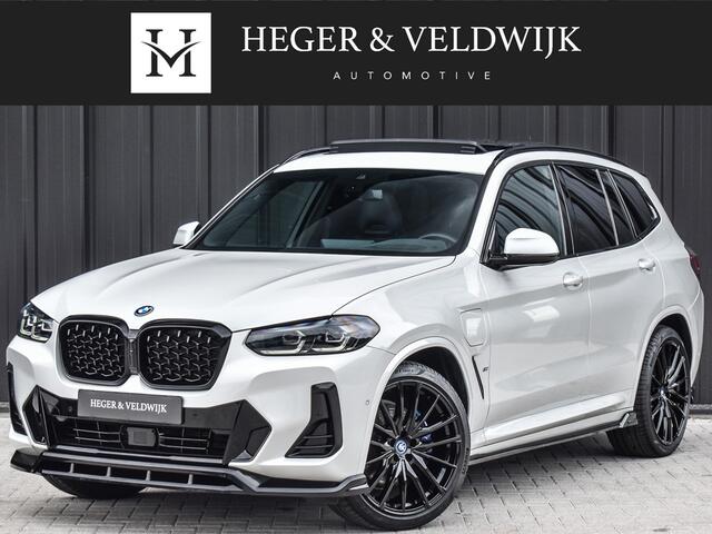 BMW X3 xDrive30e HIGH EXECUTIVE | M-SPORT | PANORAMADAK | PERFORMANCE SEATS | SHADOW-LINE | MEMORY SEATS | HARMAN\KARDON | HEAD-UP | CAMERA | COMFORT ACCESS | AMBIANCE INTERIEUR
