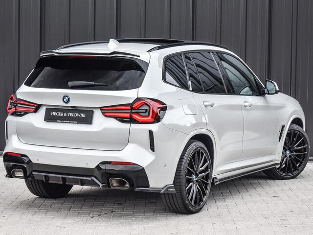 BMW X3 xDrive30e HIGH EXECUTIVE | M-SPORT | PANORAMADAK | PERFORMANCE SEATS | SHADOW-LINE | MEMORY SEATS | HARMAN\KARDON | HEAD-UP | CAMERA | COMFORT ACCESS | AMBIANCE INTERIEUR